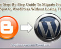 migrate from Blogger to WordPress